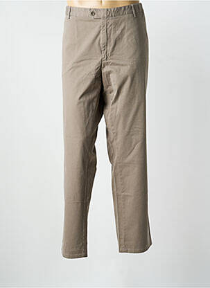 Pantalon chino stretch taille normale gris MEYER homme