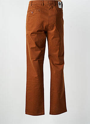 Pantalon chino stretch taille normale marron MEYER homme