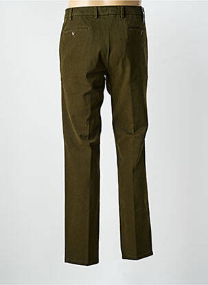 Pantalon chino stretch taille normale vert MEYER homme