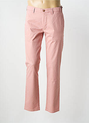 Pantalon chino stretch taille normale rose M5 BY MEYER homme