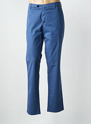 Pantalon chino stretch taille normale bleu MEYER homme