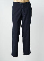 Pantalon chino stretch taille normale bleu MEYER homme
