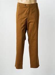 Pantalon chino stretch taille normale marron MEYER homme