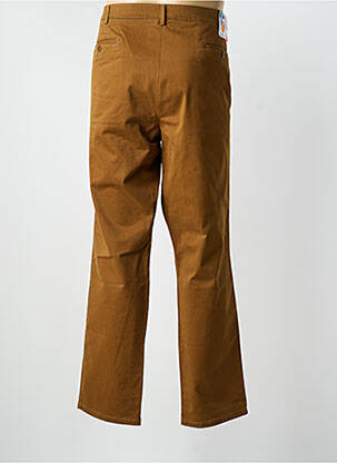 Pantalon chino stretch taille normale marron MEYER homme