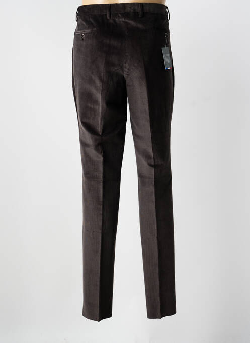 Pantalon droit tissage velours taille normale marron VELCOREX homme