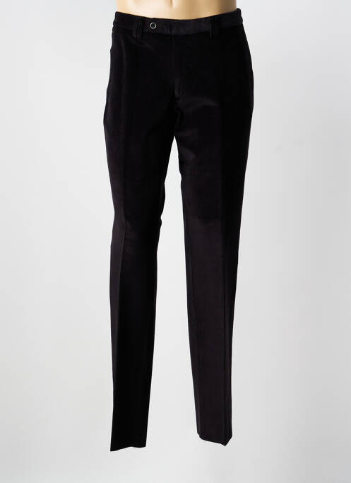 Pantalon droit tissage velours taille normale noir VELCOREX homme