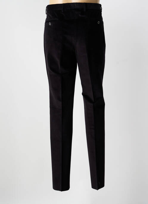 Pantalon droit tissage velours taille normale noir VELCOREX homme