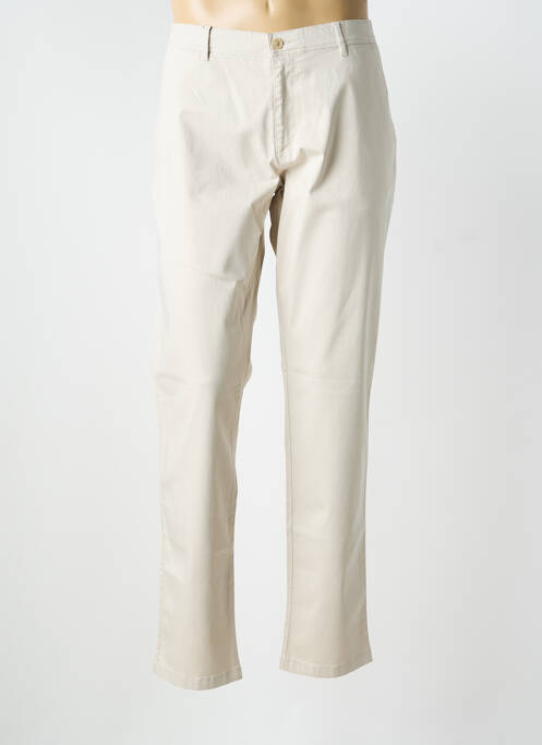 Pantalon chino stretch taille normale beige ROY ROBSON homme