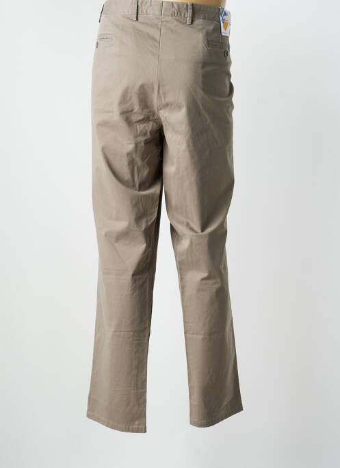 Pantalon chino stretch taille normale gris MEYER homme