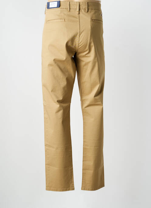 Pantalon chino stretch taille normale beige SERGE BLANCO homme