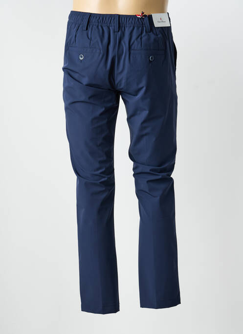 Pantalon chino tissage popeline taille normale bleu CONTE OF FLORENCE femme