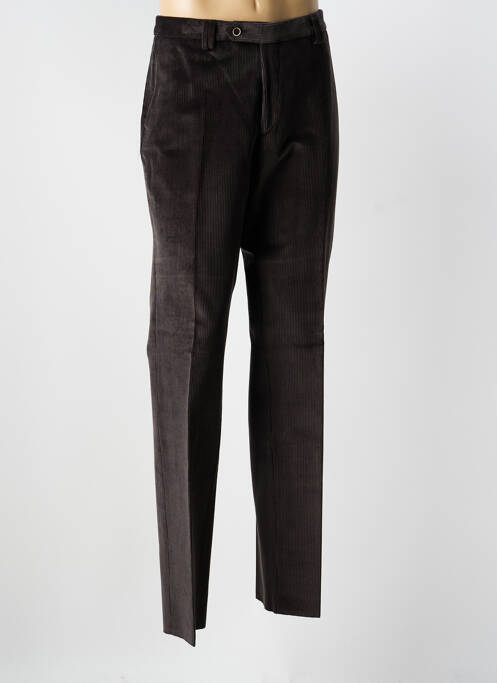 Pantalon droit marron VELCOREX homme