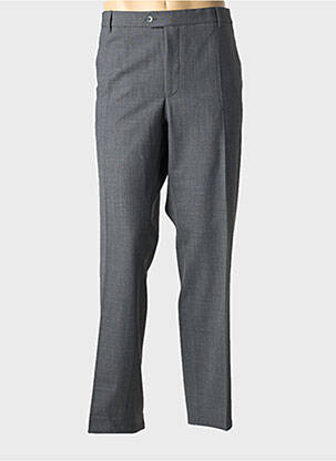 Pantalon droit tissage chiné taille basse gris MEYER homme
