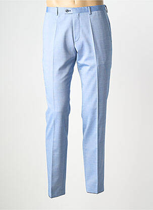 Pantalon slim tissage chiné taille normale bleu ROY ROBSON homme