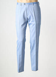 Pantalon slim tissage chiné taille normale bleu ROY ROBSON homme