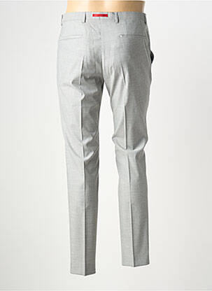 Pantalon slim tissage chiné taille basse gris ROY ROBSON homme