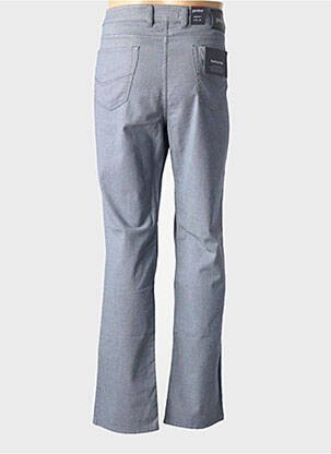 Pantalon slim tissage chiné taille normale bleu GARDEUR homme