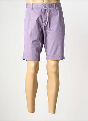 Bermuda stretch taille normale violet ROY ROBSON homme