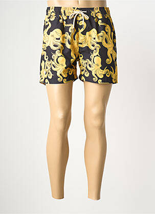 Short de bain tissage popeline jaune OASIS homme
