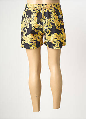Short de bain tissage popeline jaune OASIS homme