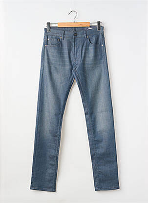 Jeans coupe slim stretch taille normale bleu SERGE BLANCO homme