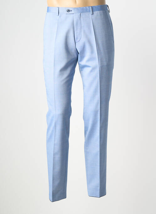 Pantalon slim tissage chiné taille normale bleu ROY ROBSON homme