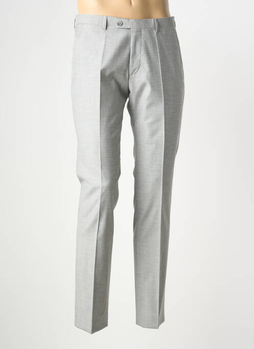 Pantalon slim tissage chiné taille basse gris ROY ROBSON homme