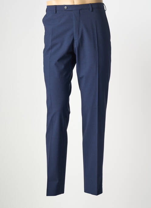 Pantalon slim taille à pinces taille normale bleu DIGEL homme