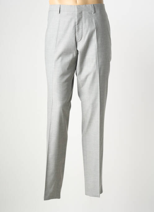 Pantalon slim tissage chiné taille normale gris ROY ROBSON homme