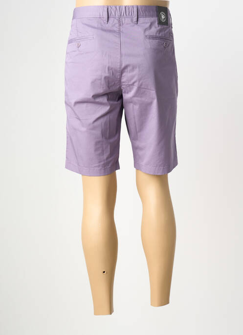 Bermuda stretch taille normale violet ROY ROBSON homme