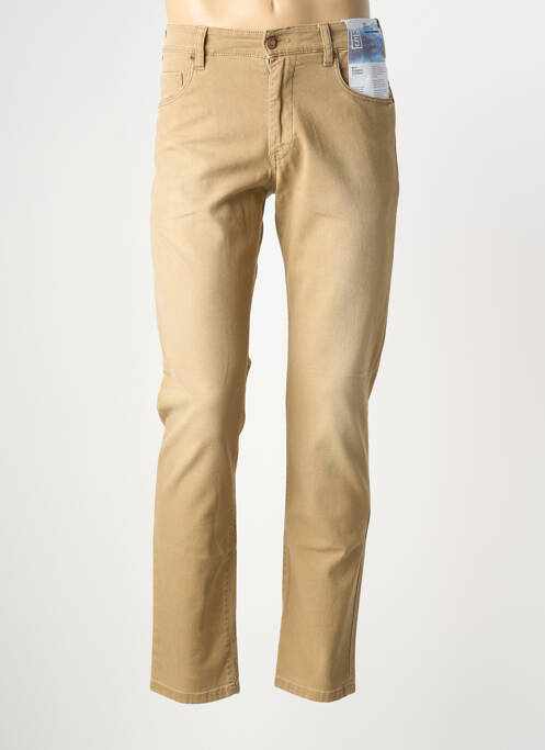 Jeans coupe slim beige M5 BY MEYER homme