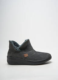 Chaussons/pantoufles bout rond talon plat jusqu'à 3cm gris JOSEF SEIBEL femme
