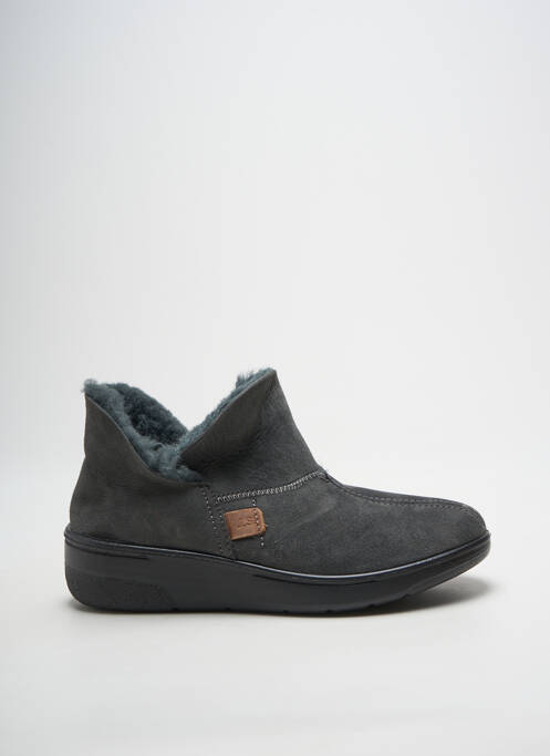 Chaussons/pantoufles bout rond talon plat jusqu'à 3cm gris JOSEF SEIBEL femme