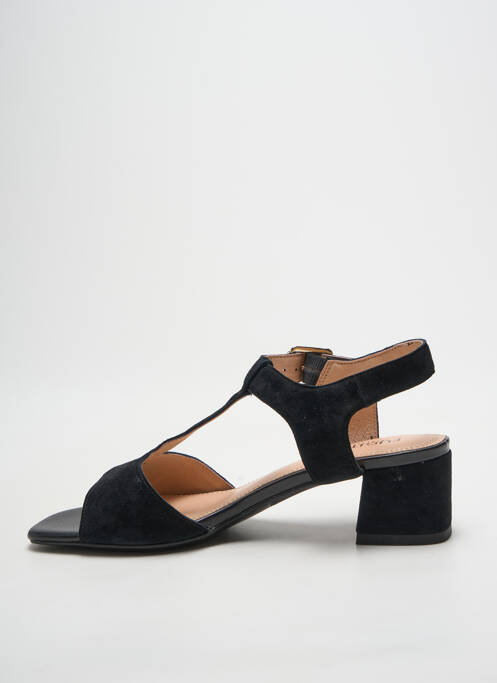 Sandales/Nu pieds noir FUGITIVE BY FRANCESCO ROSSI femme