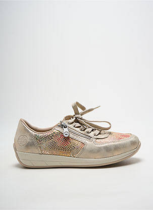 Baskets or RIEKER femme