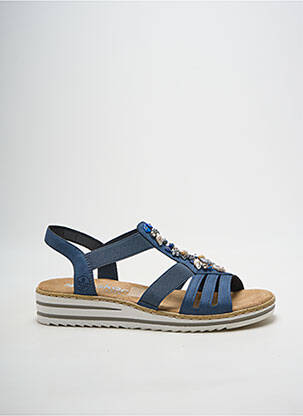 Sandales/Nu pieds bleu RIEKER femme