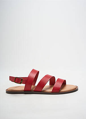 Sandales/Nu pieds rouge VERBENAS femme