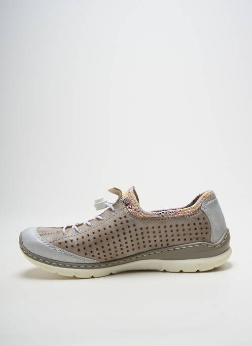 Baskets argent RIEKER femme