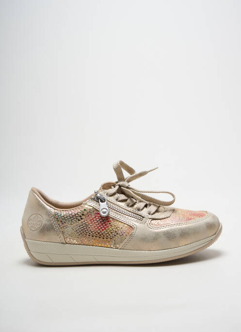 Baskets or RIEKER femme