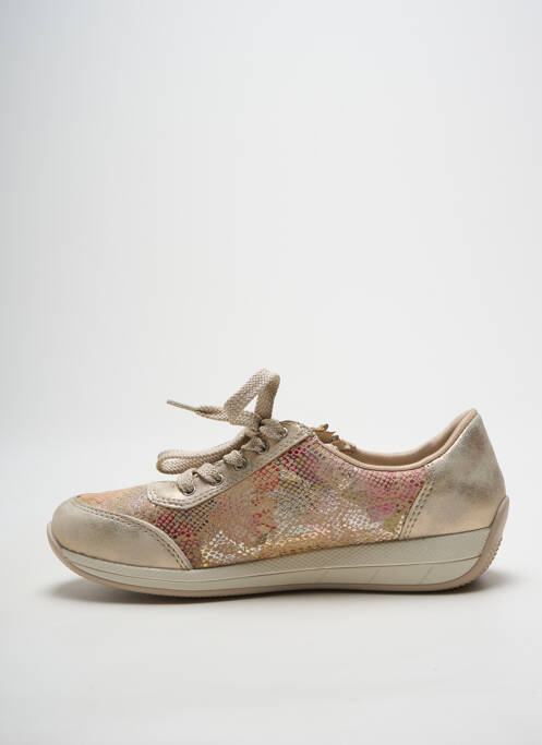 Baskets or RIEKER femme