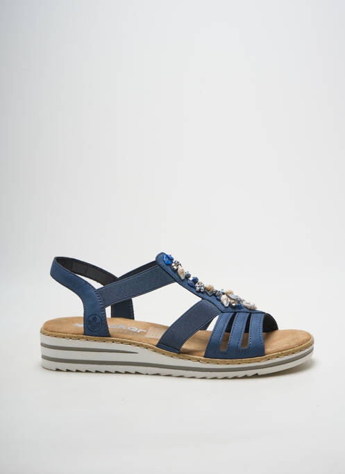 Sandales/Nu pieds bleu RIEKER femme
