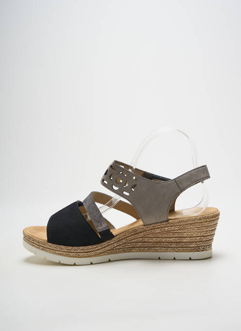 Sandales/Nu pieds gris RIEKER femme