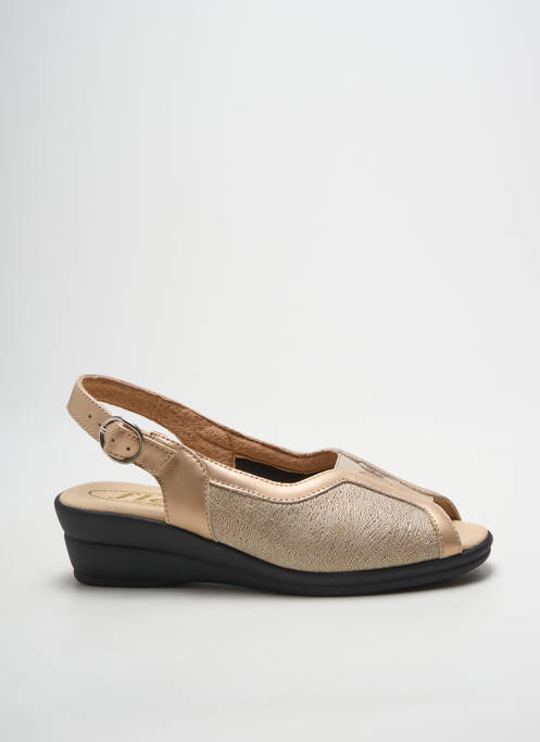 Sandales/Nu pieds or SEMELFLEX femme