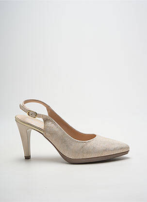 Escarpins fermeture boucle(s) talon de 7 à 9cm or KARSTON femme