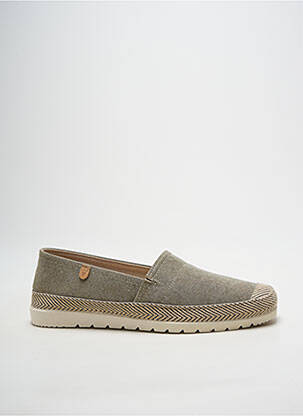 Espadrilles bout rond bout rond vert VERBENAS homme