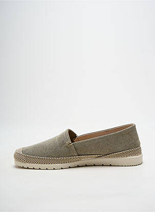 Espadrilles bout rond bout rond vert VERBENAS homme