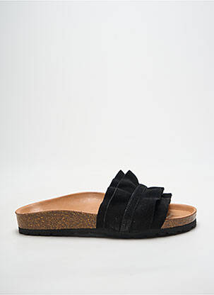 Mules/sabots voute plantaire talon plat jusqu'à 3cm noir VERBENAS femme