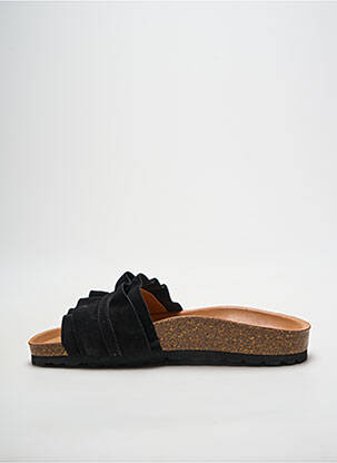 Mules/sabots voute plantaire talon plat jusqu'à 3cm noir VERBENAS femme