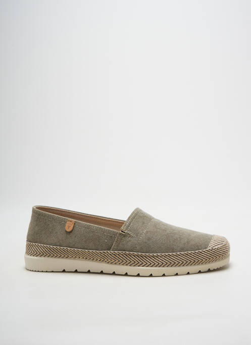 Espadrilles bout rond bout rond vert VERBENAS homme