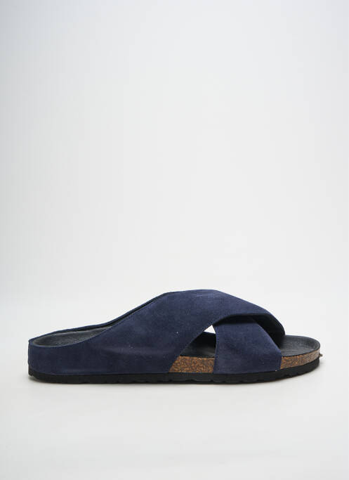 Mules/Sabots bleu VERBENAS homme